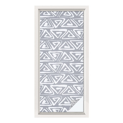 Fólia na okno na ochranu súkromia Geometrický minimalizmus