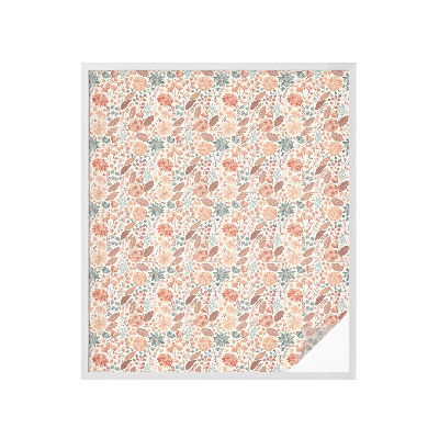 Samolepiaca fólia na sklo Kvetinový aranžmán