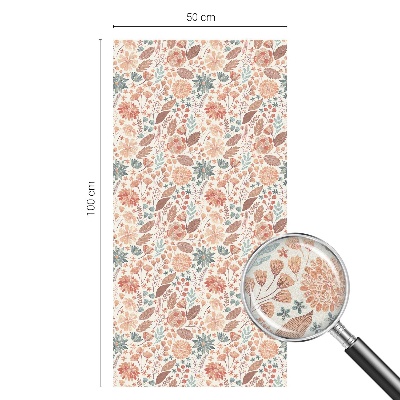 Samolepiaca fólia na sklo Kvetinový aranžmán