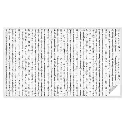 Privátna fólia na okno vitrážová Geometrické šípky