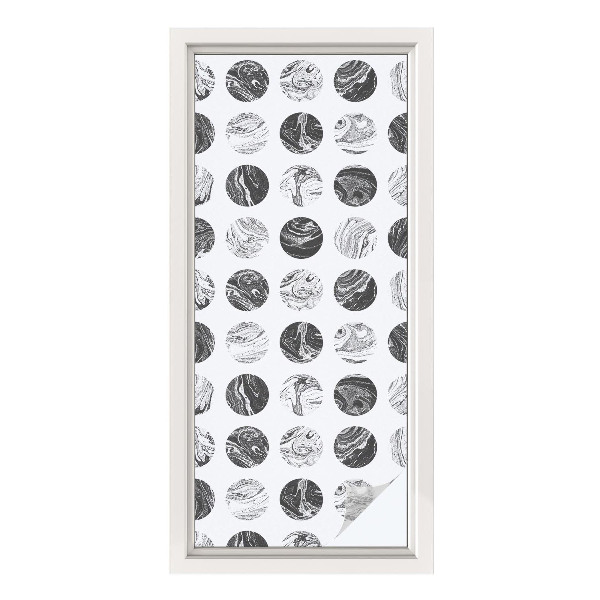 Dekoračná fólia na sklo vitráž Mramorová elegancia