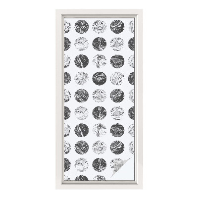 Dekoračná fólia na sklo vitráž Mramorová elegancia