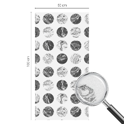 Dekoračná fólia na sklo vitráž Mramorová elegancia