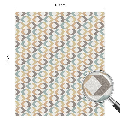 Samolepiaca fólia na sklo Geometrické kosoštvorce