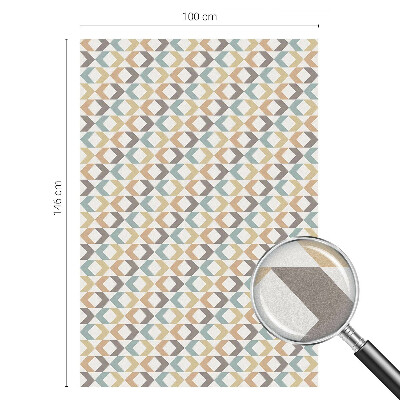 Samolepiaca fólia na sklo Geometrické kosoštvorce