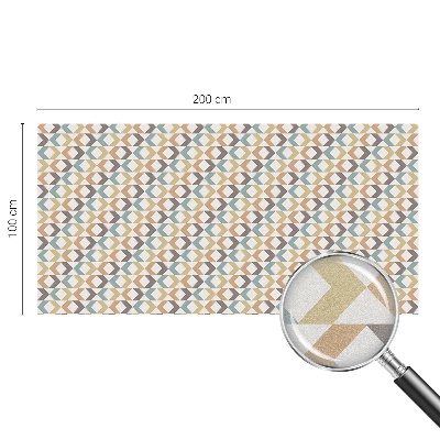 Samolepiaca fólia na sklo Geometrické kosoštvorce