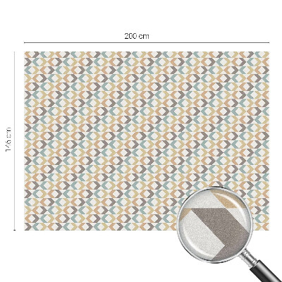 Samolepiaca fólia na sklo Geometrické kosoštvorce