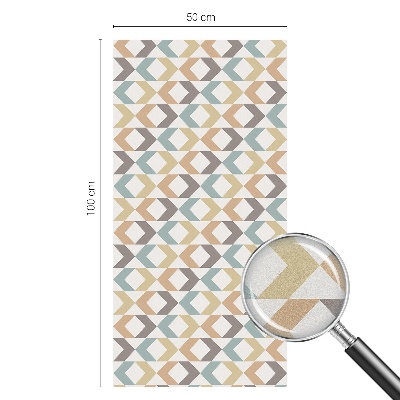 Samolepiaca fólia na sklo Geometrické kosoštvorce