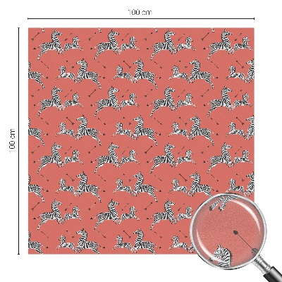 Privátna fólia na okno vitrážová Motív zebry