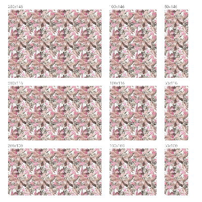 Dekoračná fólia na sklo vitráž Pastelové kvety