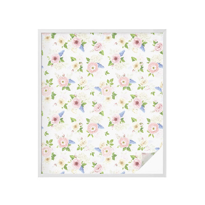 Samolepiaca fólia na sklo Kvetinový vzor