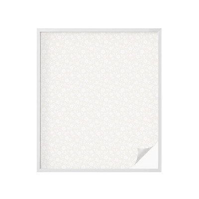 Dekoračná fólia na sklo vitráž Kvetinový vzor