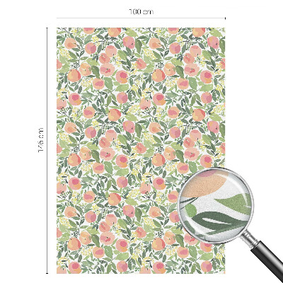 Fólia na okno na ochranu súkromia Ovocný vzor