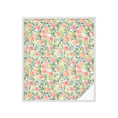 Fólia na okno na ochranu súkromia Ovocný vzor