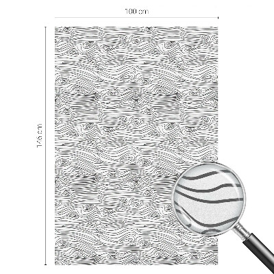 Samolepiaca fólia na sklo Drevené čiary