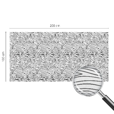 Samolepiaca fólia na sklo Drevené čiary