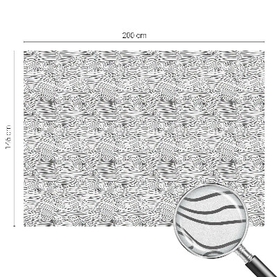 Samolepiaca fólia na sklo Drevené čiary