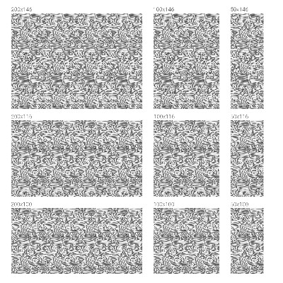 Samolepiaca fólia na sklo Drevené čiary