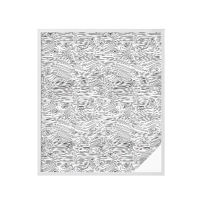 Samolepiaca fólia na sklo Drevené čiary