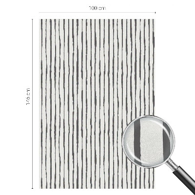 Fólia na okno na ochranu súkromia Zvislé pruhy