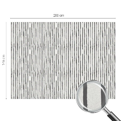 Fólia na okno na ochranu súkromia Zvislé pruhy