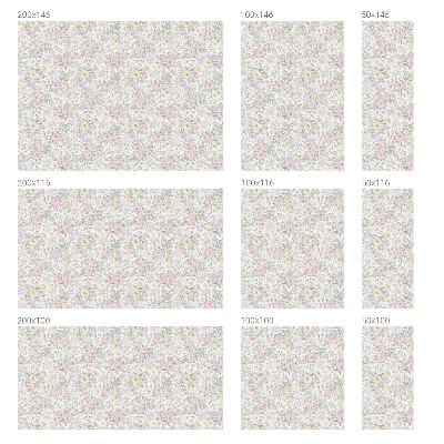 Samolepiaca vitráž na okno a dvere Kvetinový vzor