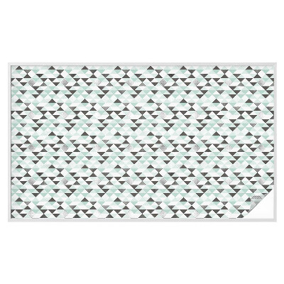 Privátna fólia na okno vitrážová Trojuholníkové vzory