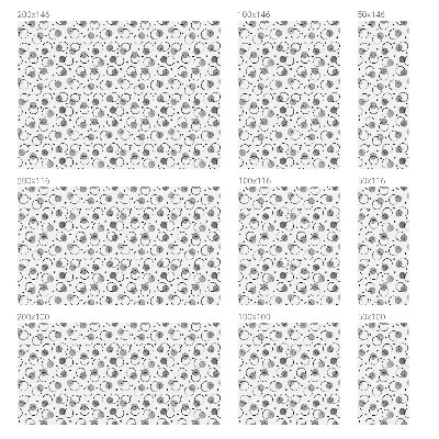 Samolepiaca vitráž na okno a dvere Sivé kolesá