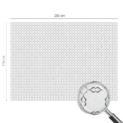 Privátna fólia na okno vitrážová Geometrické čiary