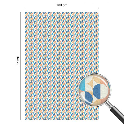 Samolepiaca fólia na sklo Geometrická symetria