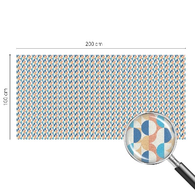 Samolepiaca fólia na sklo Geometrická symetria