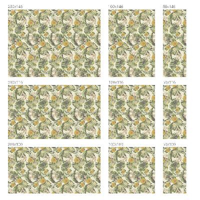 Fólia na okno na ochranu súkromia Tropická téma