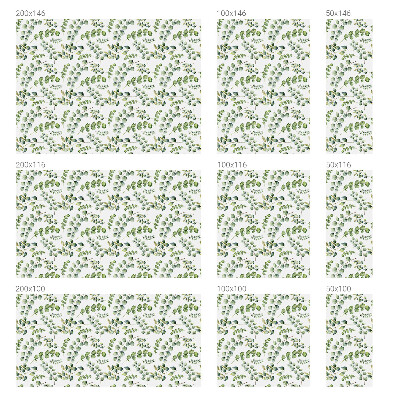 Dekoračná fólia na sklo vitráž Botanické listy