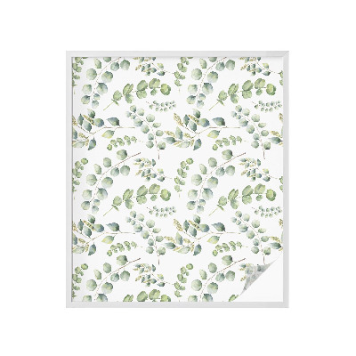 Dekoračná fólia na sklo vitráž Botanické listy