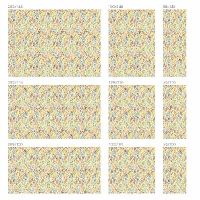 Samolepiaca vitráž na okno a dvere Dúhové perie