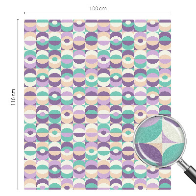 Dekoračná fólia na sklo vitráž Farebné vzory