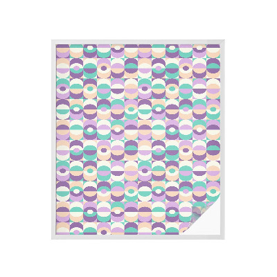 Dekoračná fólia na sklo vitráž Farebné vzory