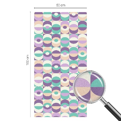Dekoračná fólia na sklo vitráž Farebné vzory