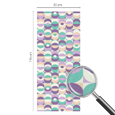 Dekoračná fólia na sklo vitráž Farebné vzory