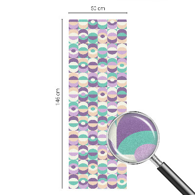 Dekoračná fólia na sklo vitráž Farebné vzory