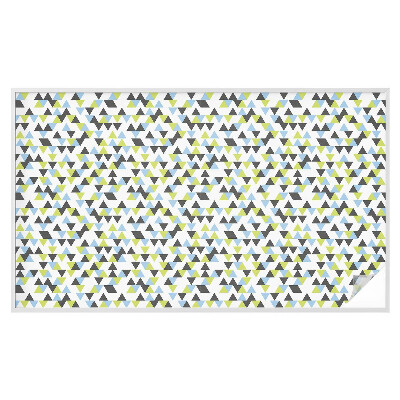 Fólia na okno na ochranu súkromia Geometrické trojuholníky