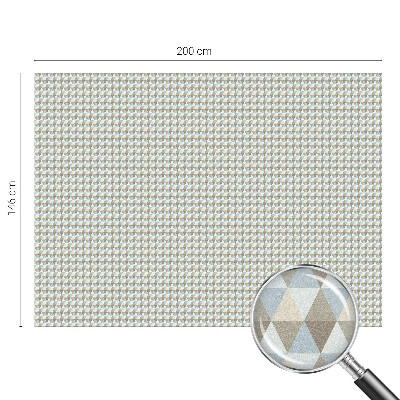 Samolepiaca fólia na sklo Geometrické trojuholníky