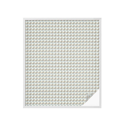 Samolepiaca fólia na sklo Geometrické trojuholníky