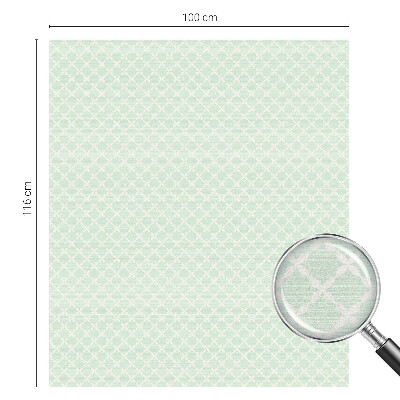 Samolepiaca vitráž na okno a dvere Pastelová symetria