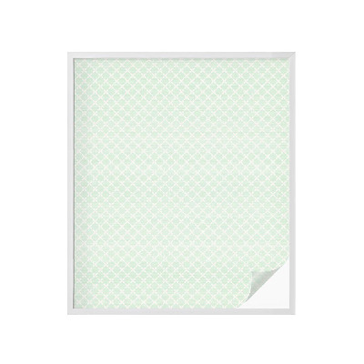 Samolepiaca vitráž na okno a dvere Pastelová symetria