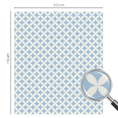 Fólia na okno na ochranu súkromia Geometrická elegancia