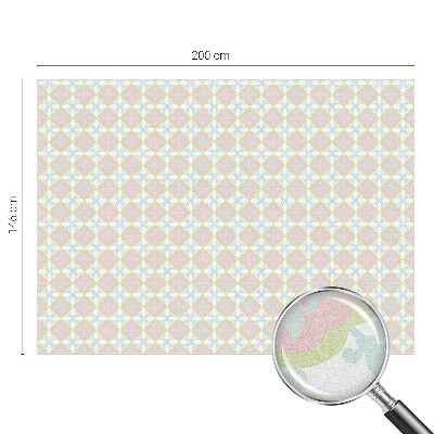 Fólia na okno na ochranu súkromia Pastelový ornament