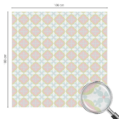 Fólia na okno na ochranu súkromia Pastelový ornament