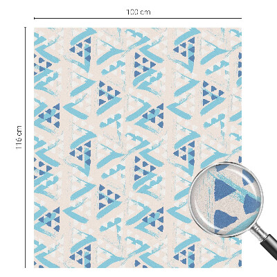 Samolepiaca fólia na sklo Geometrické vzory