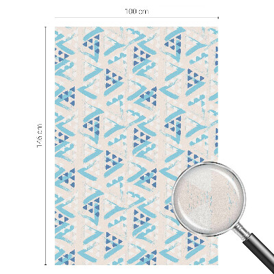 Samolepiaca fólia na sklo Geometrické vzory